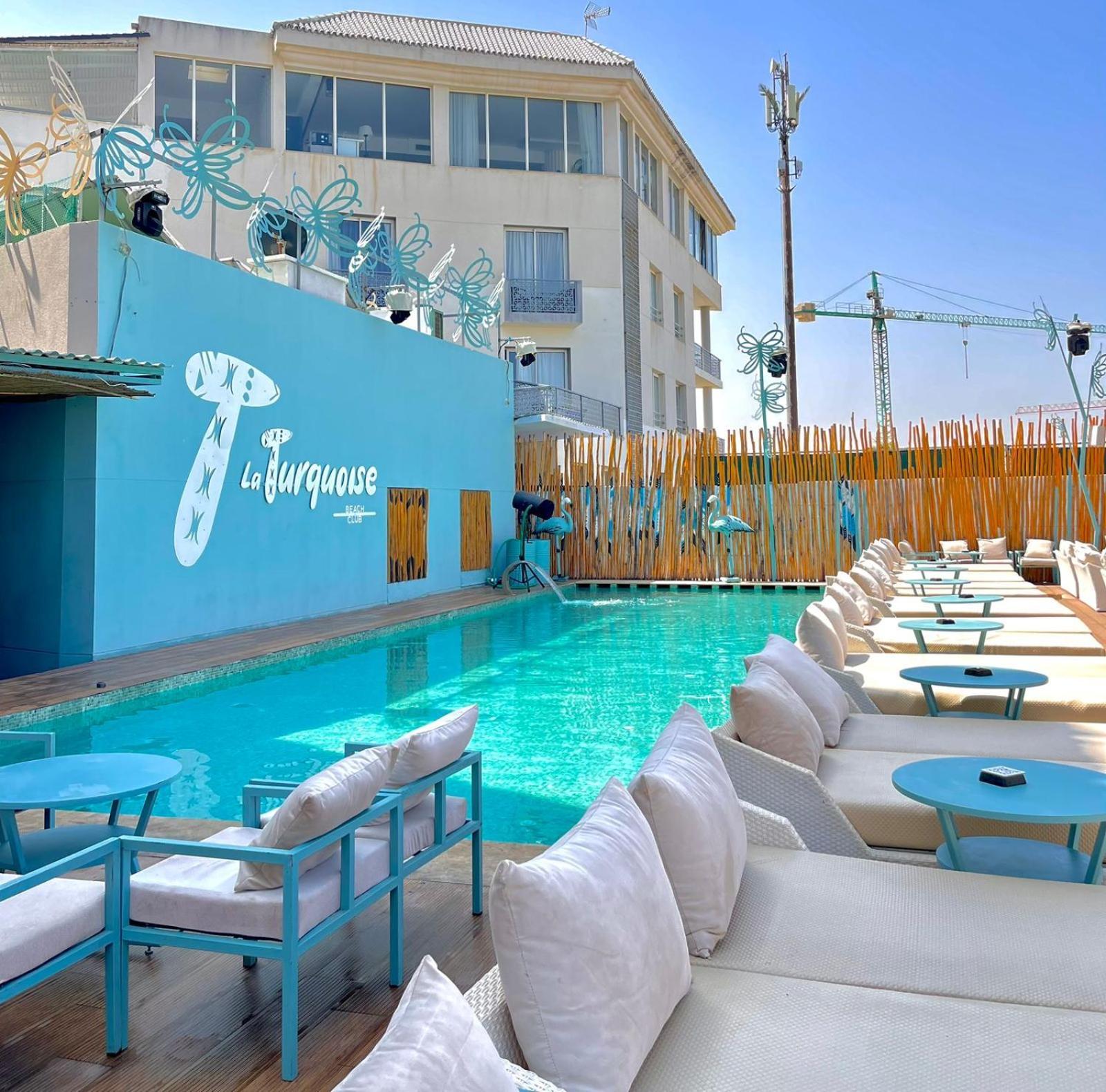 Mandarin Palace Hotel&Spa Tanger Exterior foto The pool at the nightclub